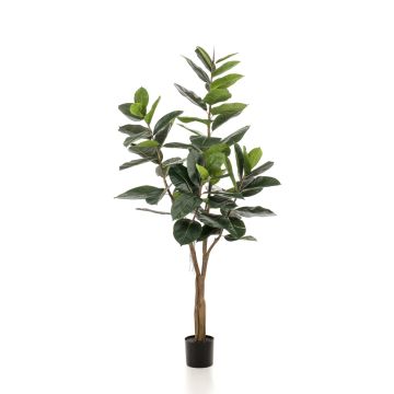 Artificial Ficus Elastica tree FERIA, artificial trunk, green, 6ft/180cm Artificial Ficus Elastica tree FERIA, artificial trunk, green, 6ft/180cm