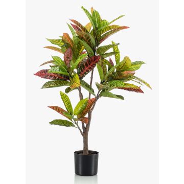 Artificial Garden croton ANELA, artificial trunk, colourful, 3ft/95cm