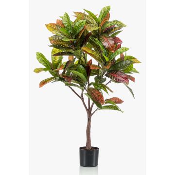 Artificial Garden croton ANELA, artificial trunk, colourful, 4ft/120cm