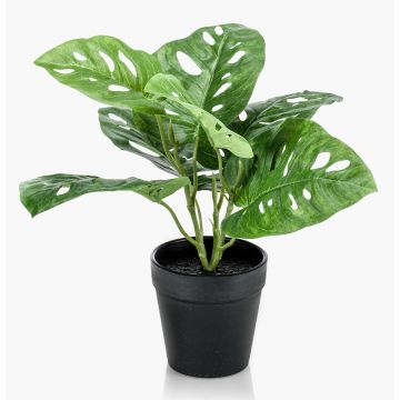 Artificial Philodendron Monstera Deliciosa PUYA, 12"/30cm