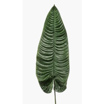 Artificial Alocasia leaf ABANTO, green, 3ft/105cm