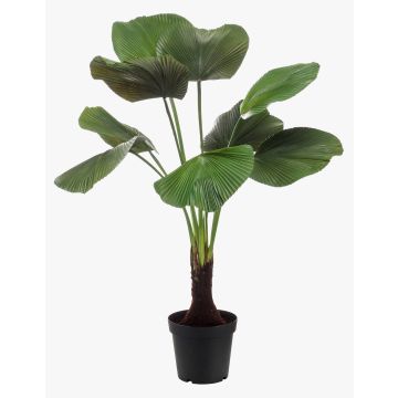 Artificial ruffled fan palm BERANT, 4ft/130cm