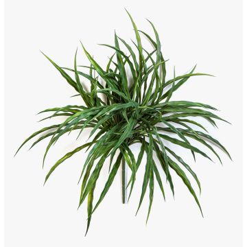 Artificial reed grass KATHALEA on a stake, crossdoor, green, 14"/35cm Artificial reed grass KATHALEA on a stake, crossdoor, green, 14"/35cm