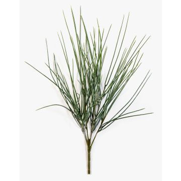 Artificial zebra grass LEVKA on a stake, crossdoor, green, 22"/55cm