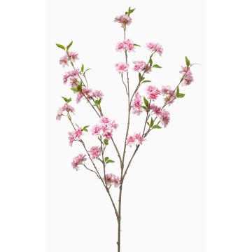Artificial ornamental cherry branch VERIANO with blossoms, light pink, 120cm