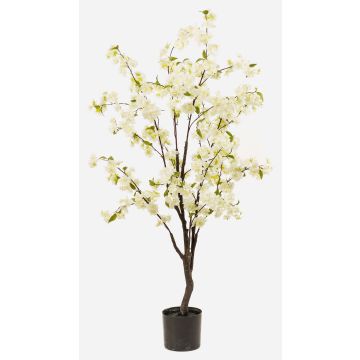 Artificial cherry blossom tree JANKFUN with blossoms, artificial trunk, white, 4ft/135cm Artificial cherry blossom tree JANKFUN with blossoms, artificial trunk, white, 4ft/135cm