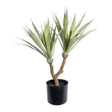 Artificial succulent Agave furcraea gigantea ZIFTE, artificial stem, green, 24"/60cm