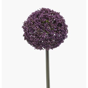 Artificial allium TUXLON, dark purple, 75cm