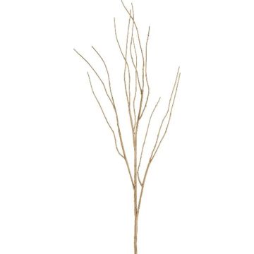 Decorative branch Dogwood BLORFEN, gold, 3ft/95cm