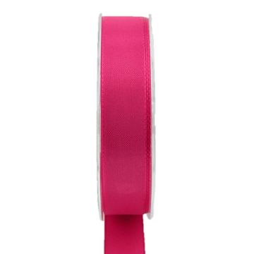 Polyester decorative ribbon WIARA, raspberry, 164ft/50m, 25mm Polyester decorative ribbon WIARA, raspberry, 164ft/50m, 25mm
