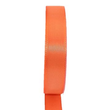 Polyester decorative ribbon WIARA, orange, 164ft/50m, 25mm Polyester decorative ribbon WIARA, orange, 164ft/50m, 25mm