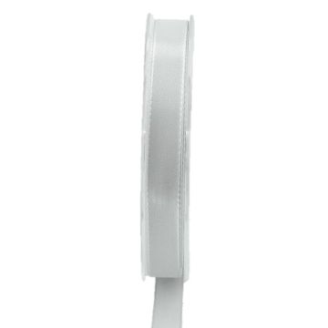 Polyester decorative ribbon WIARA, grey, 164ft/50m, 15mm Polyester decorative ribbon WIARA, grey, 164ft/50m, 15mm