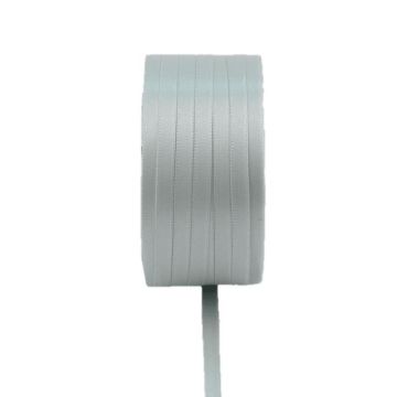 Double satin ribbon VIPKE, light grey, 164ft/50m, 3mm Double satin ribbon VIPKE, light grey, 164ft/50m, 3mm