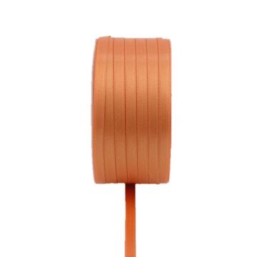 Double satin ribbon VIPKE, orange, 164ft/50m, 3mm Double satin ribbon VIPKE, orange, 164ft/50m, 3mm