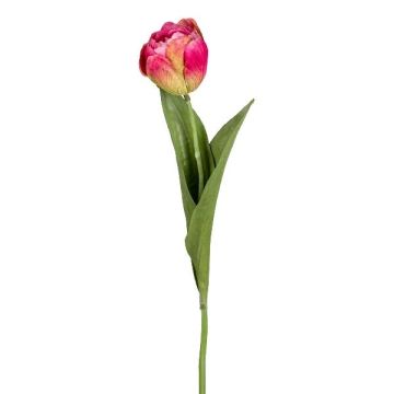 Artificial flower Tulip TRIFT, fuchsia, 20"/50cm