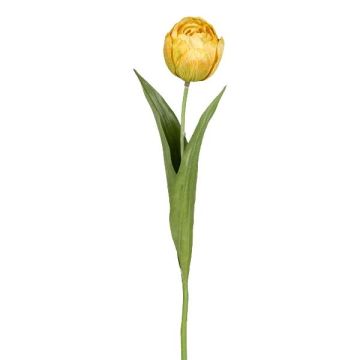 Artificial flower Tulip TRIFT, yellow, 20"/50cm