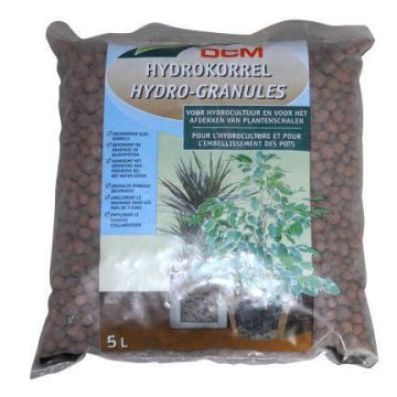 Expanded clay balls ANSELM, brown, 5Ltr