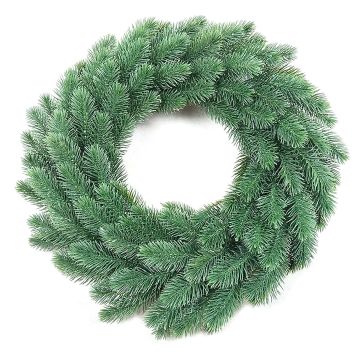 Artificial fir wreath INARI, green, Ø45cm