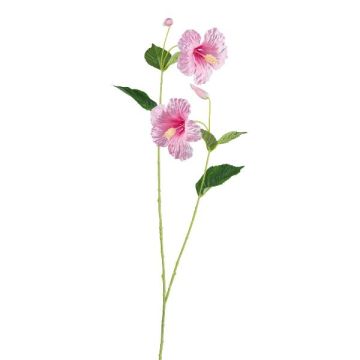 Hibiscus Decorative Branch SMOHLE, pink, 4ft/110cm Hibiscus Decorative Branch SMOHLE, pink, 4ft/110cm