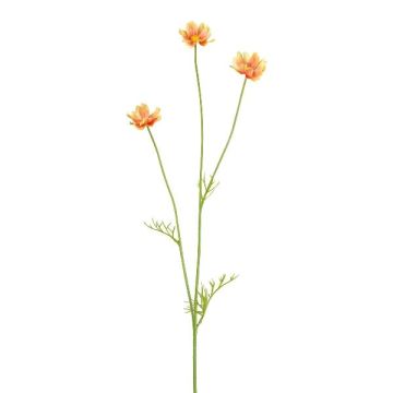 Decorative branch of cosmos ZALVON, orange, 24"/60cm Decorative branch of cosmos ZALVON, orange, 24"/60cm