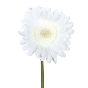 Artificial flower Gerbera TUNZA, white, 20"/50cm Artificial flower Gerbera TUNZA, white, 20"/50cm