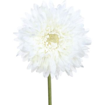 Artificial flower Gerbera MOLZA, white, 24"/60cm Artificial flower Gerbera MOLZA, white, 24"/60cm