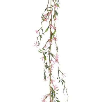 Artificial flower garland Jasmine VINDOR, pink, 6ft/180cm Artificial flower garland Jasmine VINDOR, pink, 6ft/180cm