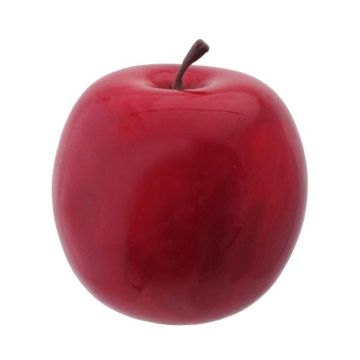 Decorative apple HUSRA with suspension device, red, 3.1"/8cm Decorative apple HUSRA with suspension device, red, 3.1"/8cm