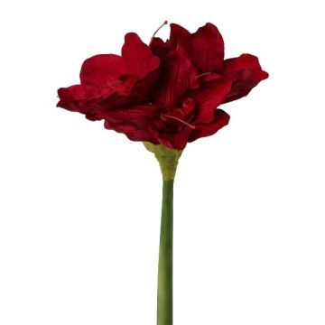 Artificial flower Amaryllis WELBA, dark red, 26"/65cm Artificial flower Amaryllis WELBA, dark red, 26"/65cm
