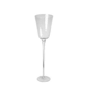 Large Stemmed glass with base BENEDICK, clear, 100cm, Ø29cm