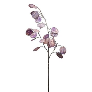 Decorative branch Honesty SNALKE, aubergine, 30"/75cm Decorative branch Honesty SNALKE, aubergine, 30"/75cm