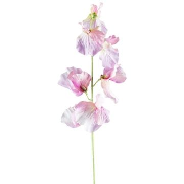 Artificial flower Lathyrus latifolius TERRAT, dusky pink-green, 20"/50cm