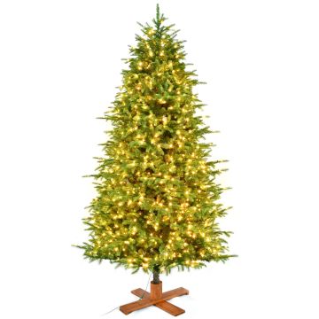 Artificial fir tree MEMPHIS SPEED, LEDs, 9ft/275cm, Ø5ft/155cm