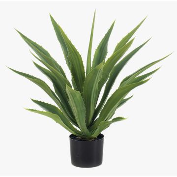 Artificial Agave americana ZURNAL in decorative pot, crossdoor, green, 28"/70cm Artificial Agave americana ZURNAL in decorative pot, crossdoor, green, 28"/70cm