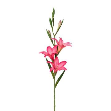 Artificial flower Gladiolus LUNDYL, pink, 28"/70cm