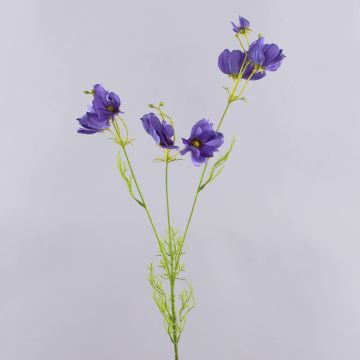 Decorative branch jewellery basket HISSAN, dark purple, 75cm