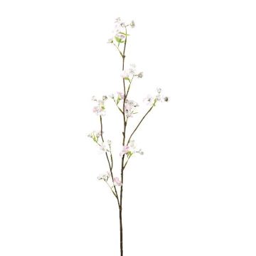 Decorative deutzia branch FRINTE, fuchsia-white, 33"/85cm