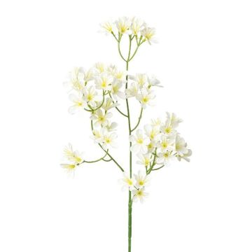 Decorative apple blossom branch YORBEN with flowers, white, 24"/60cm Decorative apple blossom branch YORBEN with flowers, white, 24"/60cm