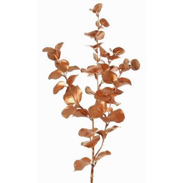Artificial eucalyptus branch MALFHY, metallic copper, 30"/75cm Artificial eucalyptus branch MALFHY, metallic copper, 30"/75cm