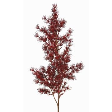 Artificial Asparagus umbellatus branch DIKERNO, burgundy, 30"/75cm Artificial Asparagus umbellatus branch DIKERNO, burgundy, 30"/75cm