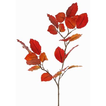 Decorative beech branch LOPERDY, red-orange, 28"/70cm