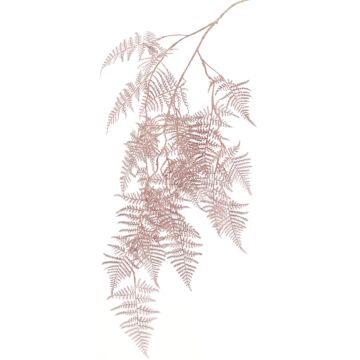 Decorative Asparagus plumosus branch MELFHY, hanging, metallic light pink, 4ft/130cm Decorative Asparagus plumosus branch MELFHY, hanging, metallic light pink, 4ft/130cm