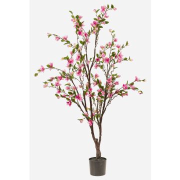 Artificial magnolia tree JINKFUN with flowers, artificial trunk, pink, 6ft/170cm Artificial magnolia tree JINKFUN with flowers, artificial trunk, pink, 6ft/170cm