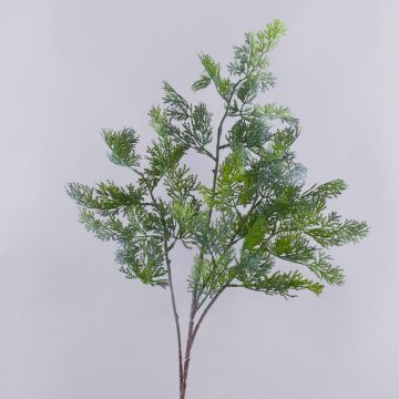 Decorative thuja branch BIRLAF, green-grey, 85cm