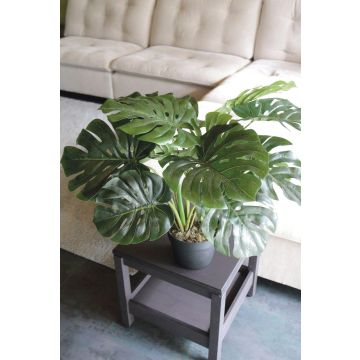Artificial Philodendron monstera deliciosa CUNKYN in decorative pot, 22"/55cm Artificial Philodendron monstera deliciosa CUNKYN in decorative pot, 22"/55cm