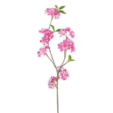 Artificial Japanese flowering cherry branch FYNLOK with flowers, fuchsia, 30"/75cm Artificial Japanese flowering cherry branch FYNLOK with flowers, fuchsia, 30"/75cm