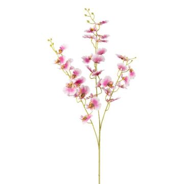 Artificial flower branch Oncidium orchid SLINBER, pink-white, 3ft/90cm Artificial flower branch Oncidium orchid SLINBER, pink-white, 3ft/90cm