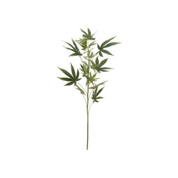 Artificial hemp branch AKASYA, green, 3ft/90cm Artificial hemp branch AKASYA, green, 3ft/90cm
