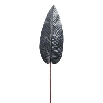Artificial leaf Strelitzia BATRA, black, 3ft/100cm Artificial leaf Strelitzia BATRA, black, 3ft/100cm