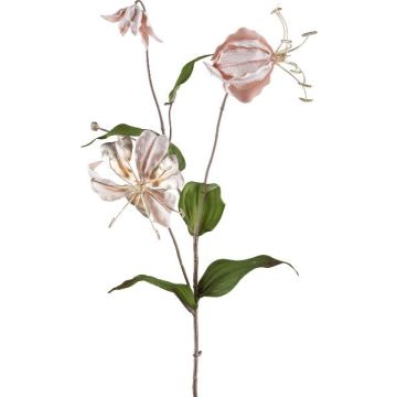Decorative branch Gloriosa LISUPY, beige-gold, 31"/80cm